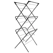 Suszarki na ubrania - Suszarka na pranie GOCKOWIAK Aral Czarny - miniaturka - grafika 1