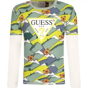 Guess Longsleeve | Regular Fit - Koszulki dla chłopców - miniaturka - grafika 1