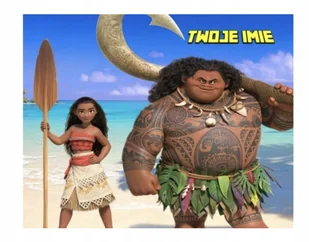 Puzzle VAIANA MOANA BAJKA A3 252 el z Nadrukiem + IMIĘ Pudełko 10 - Puzzle - miniaturka - grafika 1