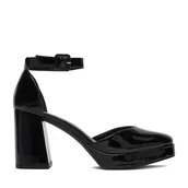 Czółenka - Czółenka JENNY CEO-LH24039-1 Czarny - miniaturka - grafika 1