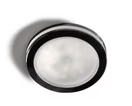 Oprawy, klosze i abażury - Azzardo Oprawa wpuszczana GALATA R 4000K BK AZ4381) - miniaturka - grafika 1