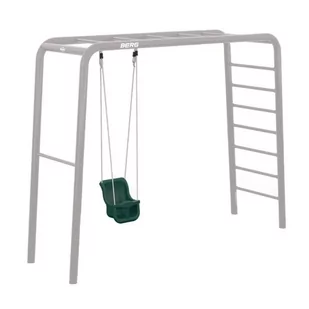 Małpiszon, huśtawka kubełkowa PlayBase ciemny turkus - Zabawki sensoryczne - miniaturka - grafika 1