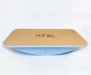 Małpiszon, Równoważnia Belgau Błękitna Korek - Zabawki sensoryczne - miniaturka - grafika 1