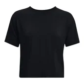 Koszulki sportowe damskie - Koszulka damska Under Armour Motion SS Black M - miniaturka - grafika 1