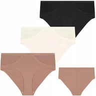 Majtki damskie - ZESTAW 3X FIGI MAJTKI DAMSKIE BIKINI KLASYCZNY KRÓJ KOBIECE MORAJ XL - miniaturka - grafika 1