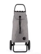 Torby i wózki na zakupy - Wózek na zakupy Rolser I-Max Tweed Logic RSG Gris SKŁADANY DUŻE KOŁA - miniaturka - grafika 1
