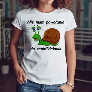 Nie mam powołania - koszulka damska - Koszulki i topy damskie - miniaturka - grafika 1