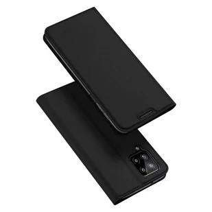 Dux Ducis Skin Pro kabura etui pokrowiec z klapką Samsung Galaxy A22 4G czarny - Etui i futerały do telefonów - miniaturka - grafika 1