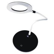 Lampy stojące - Emos LED lampa stołowa Bella, metalowy, biały, czarny, 19,5 x 18 x 29 cm Z7598 - miniaturka - grafika 1