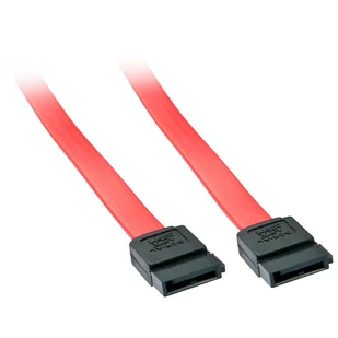 Lindy 33323 kabel SATA 0,2 m SATA 7-pin Czerwony - Kable komputerowe i do monitorów - miniaturka - grafika 1