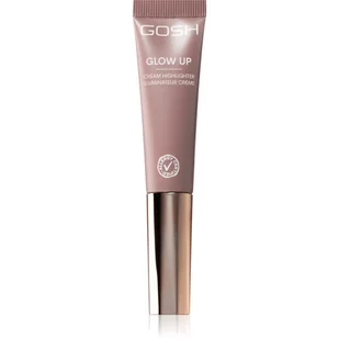 GOSH - GLOW UP - Cream Highlighter/ Bronzer - Rozświetlacz w kremie - 14 ml - 001 Pearl - Rozświetlacze do twarzy i ciała - miniaturka - grafika 1