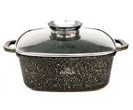 Garnki - ZILNER ZILNER BRYTFANNA GARNEK MARMUROWO-CERAMICZNY 5.5L 26cm ZILNER GOLD ZL-7223 - miniaturka - grafika 1