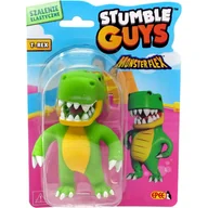 Figurki dla dzieci - STUMBLE GUYS MONSTER FLEX ELASTYCZNE ROZCIĄGLIWE GUMOSTWORY EPEE T-REX - miniaturka - grafika 1