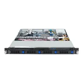 Serwery - Platforma Gigabyte Rack (1U) R123-X00-AA01 Intel E-24XX (4x 3,5" SATA HS, 1xM.2, 2x1Gbe, IPMI, 1x400W) - miniaturka - grafika 1