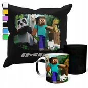 Gadżety dla niej i dla niego - ZESTAW KUBEK MAGICZNY ZMIENIAJĄCY KOLOR + POSZEWKA MAJNKRAFT PREZENT+IMIĘ - miniaturka - grafika 1