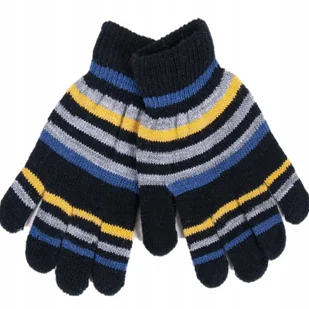 Rękawiczki Dziecięce Zimowe dla Dzieci Chłopięce Pięciopalczaste 14 cm - Rękawiczki dla dzieci - miniaturka - grafika 1