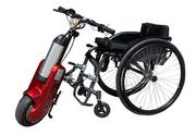 Wózki inwalidzkie - Napęd elektryczny, przystawka do wózka inwalidzkiego koło 10 cali STREET - miniaturka - grafika 1