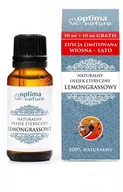 Aromaterapia - OPTIMA PLUS Naturalny olejek eteryczny LEMONGRASOWY Z TRAWY CYTRYNOWEJ 10 ml - miniaturka - grafika 1