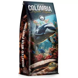 Kawa ziarnista BLUE ORCA COFFEE Colombia Fazenda Laguna (Rzemieślnicza) (Specialty) 1 kg - Kawa - miniaturka - grafika 1