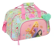 Torebki damskie - PRINCESAS DISNEY BLOOM - torba sportowa, plecak, idealna dla dzieci w różnym wieku, wygodna i wszechstronna, jakość i wytrzymałość, 40 x 23 x 24 cm, Zielony wodny/jasny róż, M, Casual - miniaturka - grafika 1
