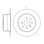Tarcze hamulcowe - Roadhouse Tarcza hamulcowa 6252.00 - miniaturka - grafika 1