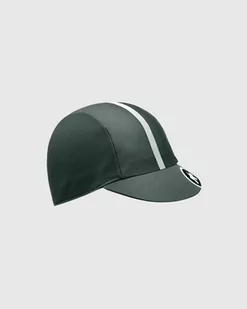 ASSOS Czapeczka kolarska CAP grenade green - Pozostała odzież dla rowerzystów - miniaturka - grafika 4