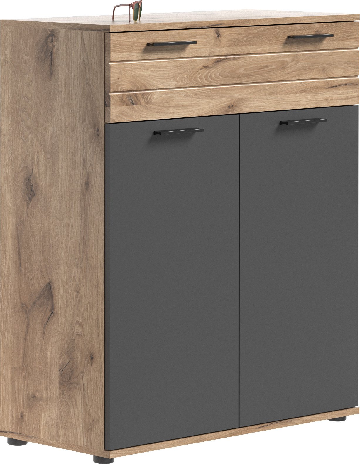 Mason szafka na buty 2 drzwir, 1 szuflada dąbReplika .