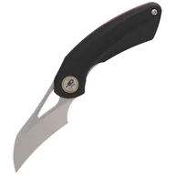 Noże - Nóż składany Bestech Bihai Black G10, Stonewash/Satin 14C28N by Ostap Hel (BG53A-1) - miniaturka - grafika 1