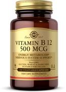 Witaminy i minerały - Vitamin B12 500 mcg (100 kaps.) - miniaturka - grafika 1