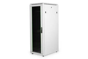 Digitus Szafa sieciowa stojąca Unique 19" 32U rack 600x800, drzwi przód szyba, szary, 800kg - Tuning komputera - akcesoria - miniaturka - grafika 1