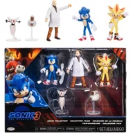Figurki dla dzieci - Zestaw figurek JAKKS PACIFIC Sonic 3 The Hedgehog Movie Collection 42581 - miniaturka - grafika 1
