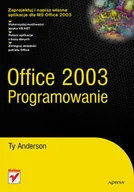 Aplikacje biurowe - Office 2003. Programowanie - miniaturka - grafika 1