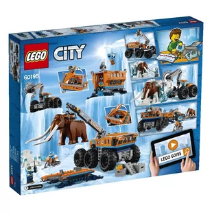 LEGO Arktyczna baza mobilna City 60195 - Klocki - miniaturka - grafika 1