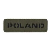 Odzież taktyczna i umundurowanie - M-Tac - Naszywka Polska - Laser Cut - Ranger Green / Czarny - 51003123 - miniaturka - grafika 1