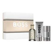 Zestawy kosmetyków męskich - Hugo Boss Bottled Zestaw: woda perfumowana + żel pod prysznic + dezodorant w sztyfcie - miniaturka - grafika 1