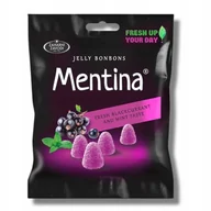 Żelki - Mentina - Jelly Bonbons Bułgarskie żelki miętowe o smaku czarnej porzeczki - miniaturka - grafika 1
