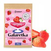 Galaretki - KruKam Galaretka wegańska truskawkowa 20 g - miniaturka - grafika 1