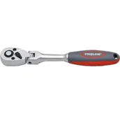 Klucze i nasadki - Grzechotka z ruchomą głowicą 1/4" proline - miniaturka - grafika 1