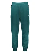 Spodnie sportowe damskie - Puma Spodnie dresowe "C+ PMA Pumatech" w kolorze zielonym - miniaturka - grafika 1