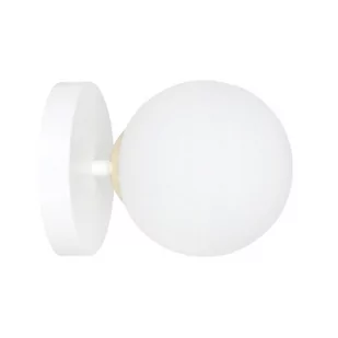 Emibig Floki kinkiet 1-punktowy biały/złoty 1023/K1 1023/K1 - Lampy ścienne - miniaturka - grafika 1