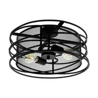 Lampy sufitowe - Eglo 43091 - Plafon BLACKWATER 2xE27/60W/230V - miniaturka - grafika 1