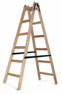 Drabiny - AWTools AW23037 drabina drewniana 2x6 stopni 150 kg - miniaturka - grafika 1