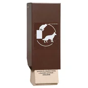 Kosze na śmieci - B2B Partner Pojemnik na worki na psie odchody 145 - miniaturka - grafika 1