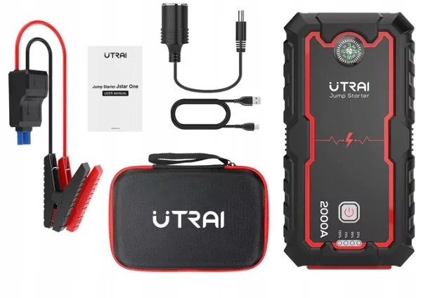 JUMP STARTER ROZRUCH BOOSTER 12V 2000A POWERBANK