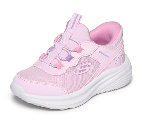 Skechers Sneakersy dziewczęce Bounder Pro, różowy, 9 UK Child