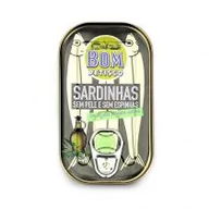 Konserwy i dania rybne - Bon Appetit Sardynki premium bez skóry i ości w oliwie z oliwek extra virgin 120 g - miniaturka - grafika 1