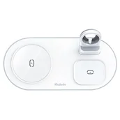 Ładowarki do telefonów - Ładowarka bezprzewodowa Mcdodo CH-7062 3w1 15W (telefon/TWS/Apple watch) biała - miniaturka - grafika 1