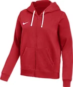 Bluzy damskie - Bluza damska Nike Park 26 Fleece Full-Zip Hoodie czerwona IB1230 657 S - miniaturka - grafika 1