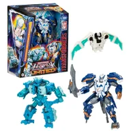 Figurki dla dzieci - Zestaw 3 figurek Transformers Generations Legacy United Leader Class - Star Raider Thundertron, Nightstrike i Calcitron - miniaturka - grafika 1