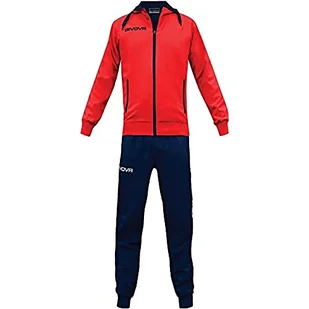 Givova, kombinezon, czerwone/niebieskie, 3XL - Zestawy męskiej odzieży sportowej - miniaturka - grafika 1